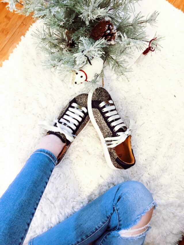 ugg jass exotic leopard print sneakers